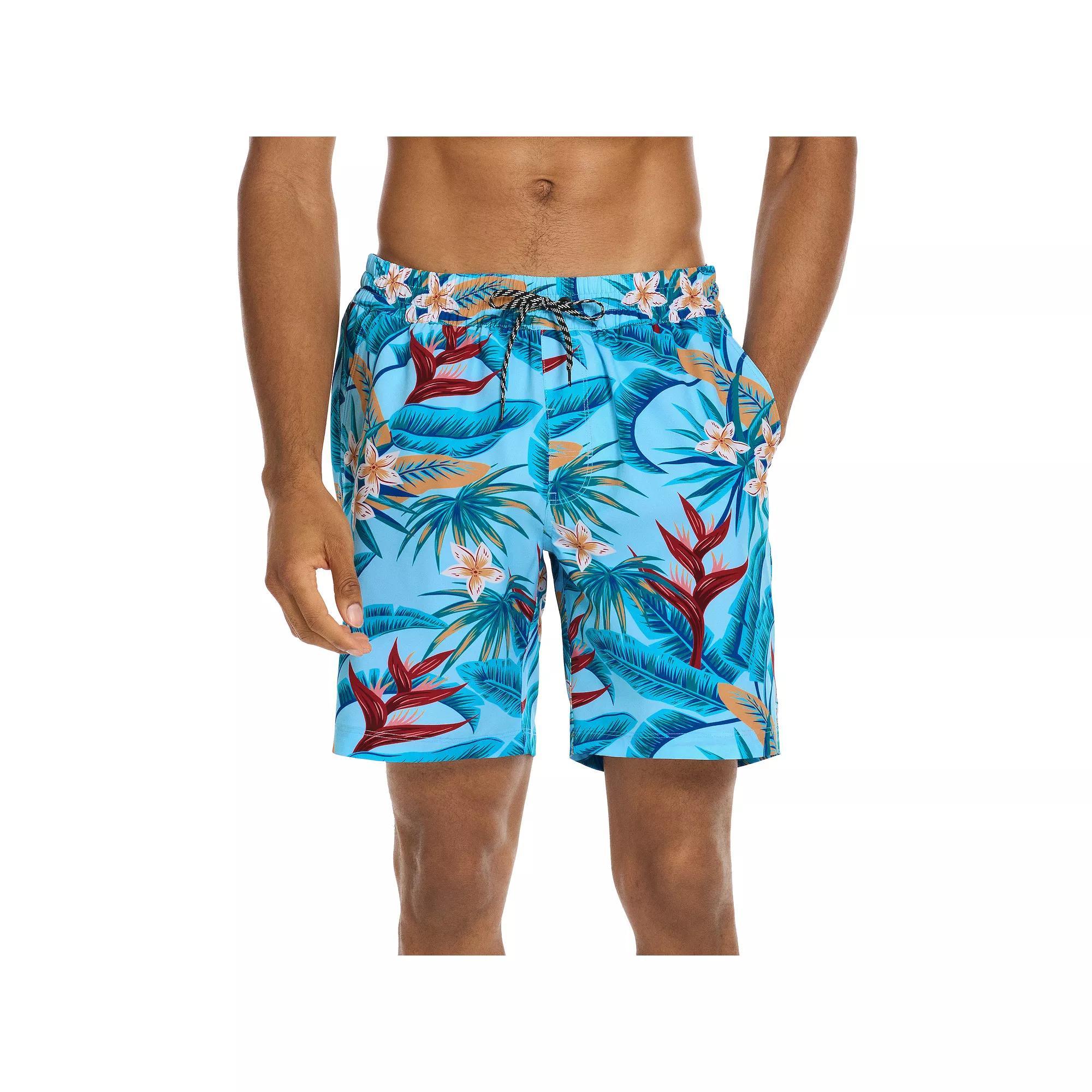 Men's Hurley 7.5" Printed Swim Trunks,  Product Image
