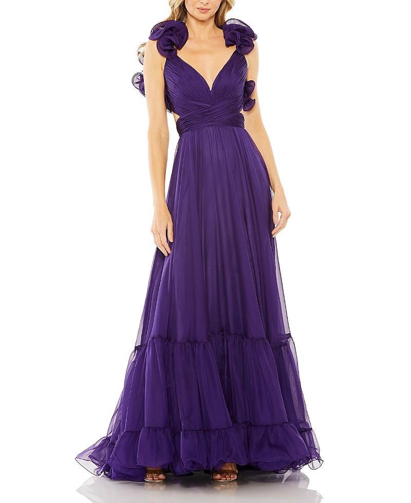 Womens Ieena Cutout Chiffon Gown Product Image