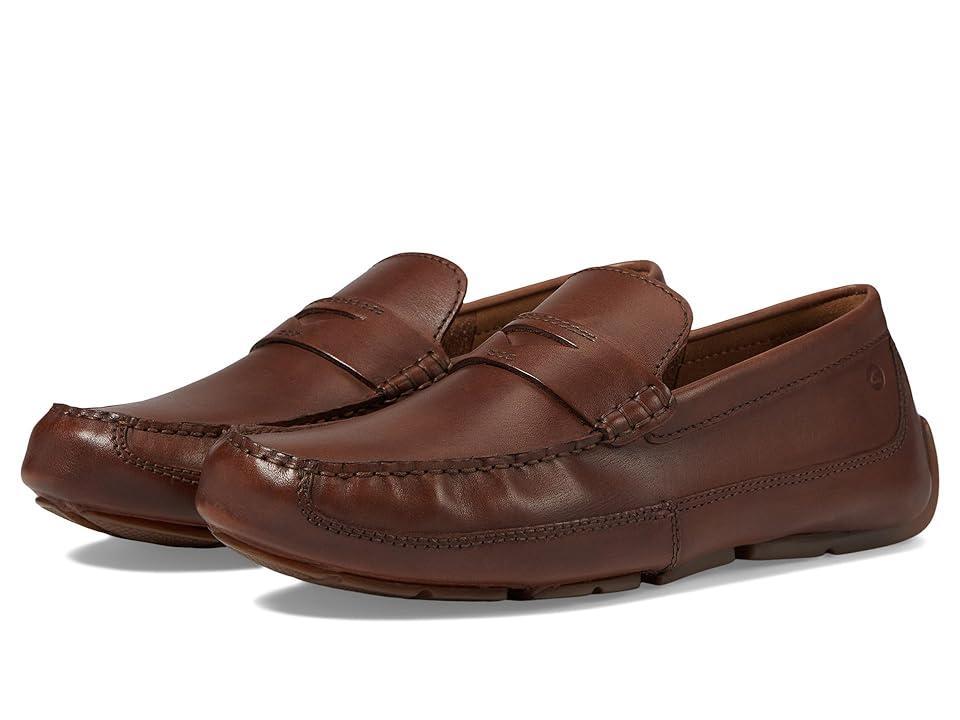 Clarks Markman Way (Dark Tan Leather) Men's Shoes Product Image