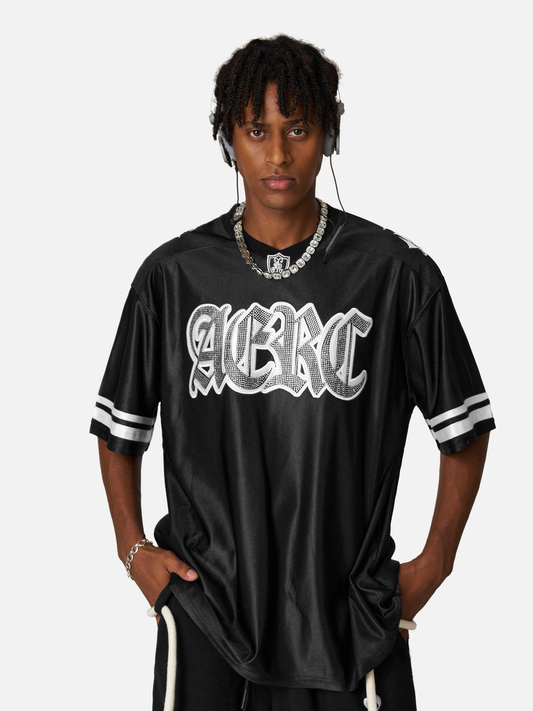 Aelfric Eden Hotfix Rhinestone Football Jersey Product Image