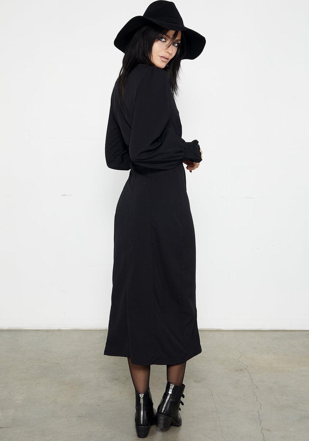 Cora Button Up Midaxi Dress Product Image