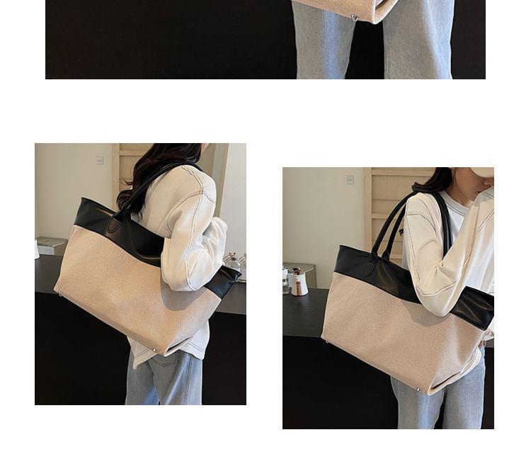 Two Tone Tote Bag Product Image