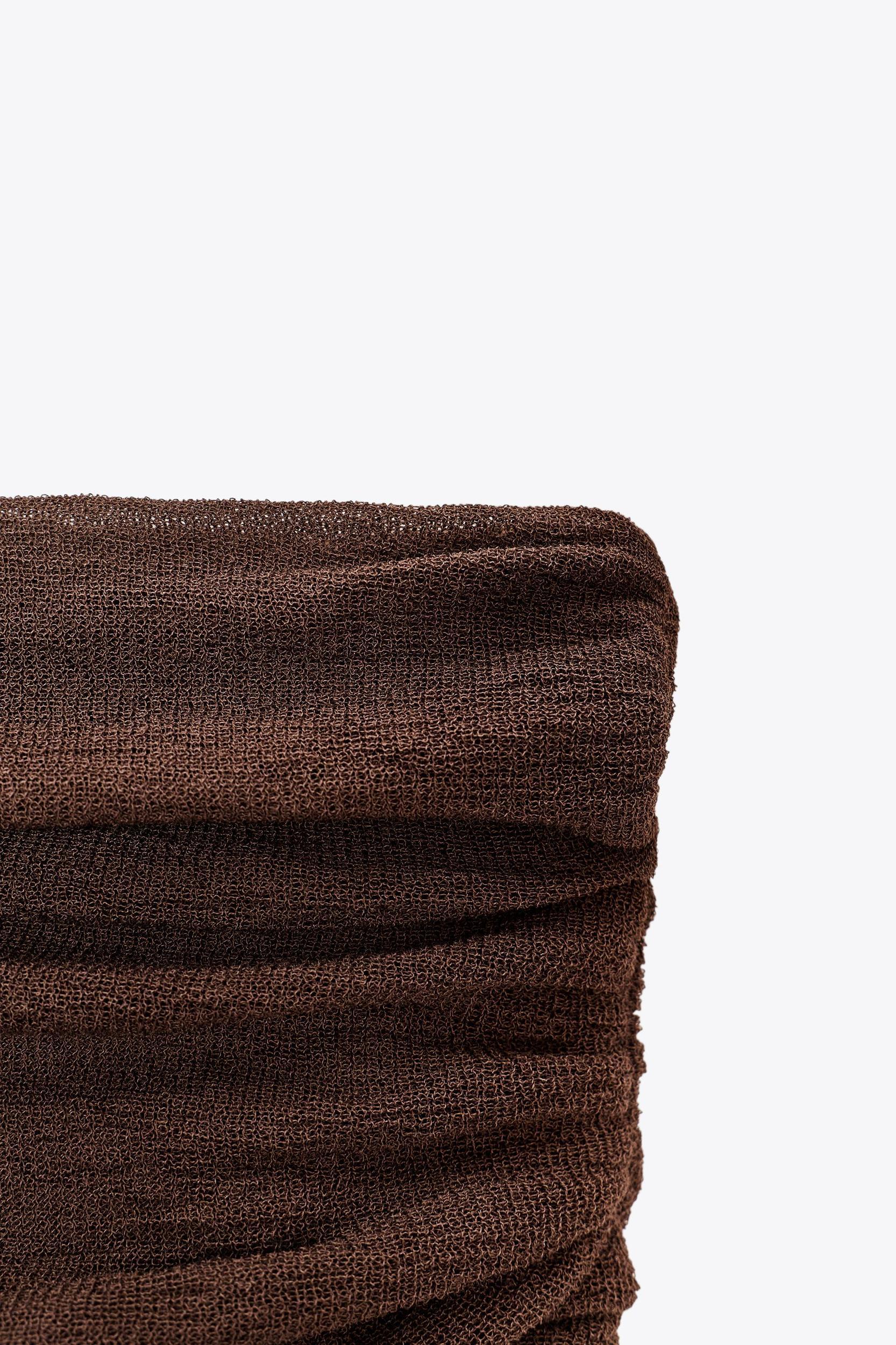 OFF-THE-SHOULDER KNIT DRESS Product Image