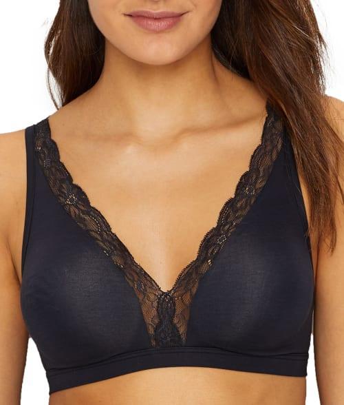 Cotton Lace Wire-Free Soft Cup Bra Product Image