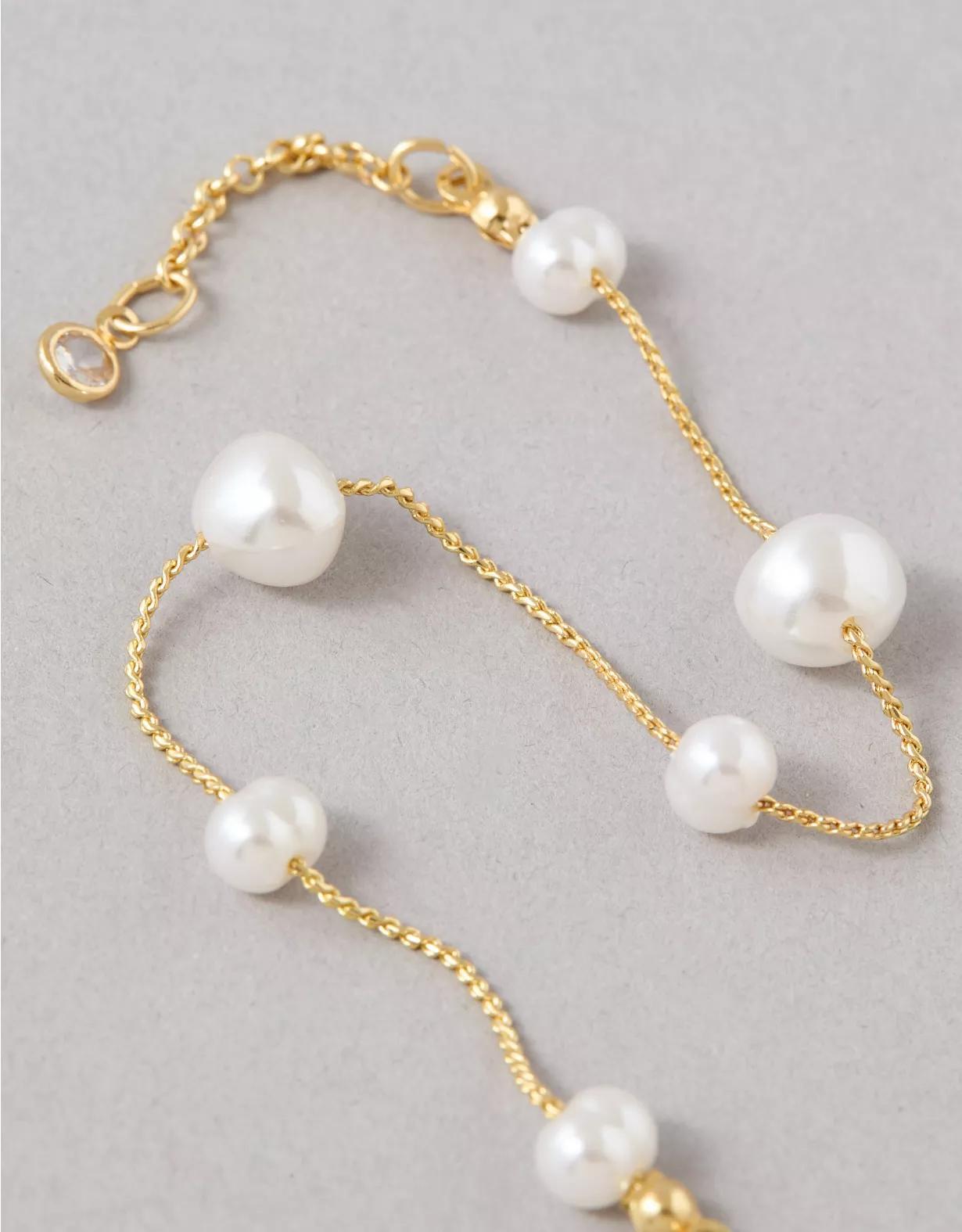 AEO Pearl Beaded Bracelet Product Image