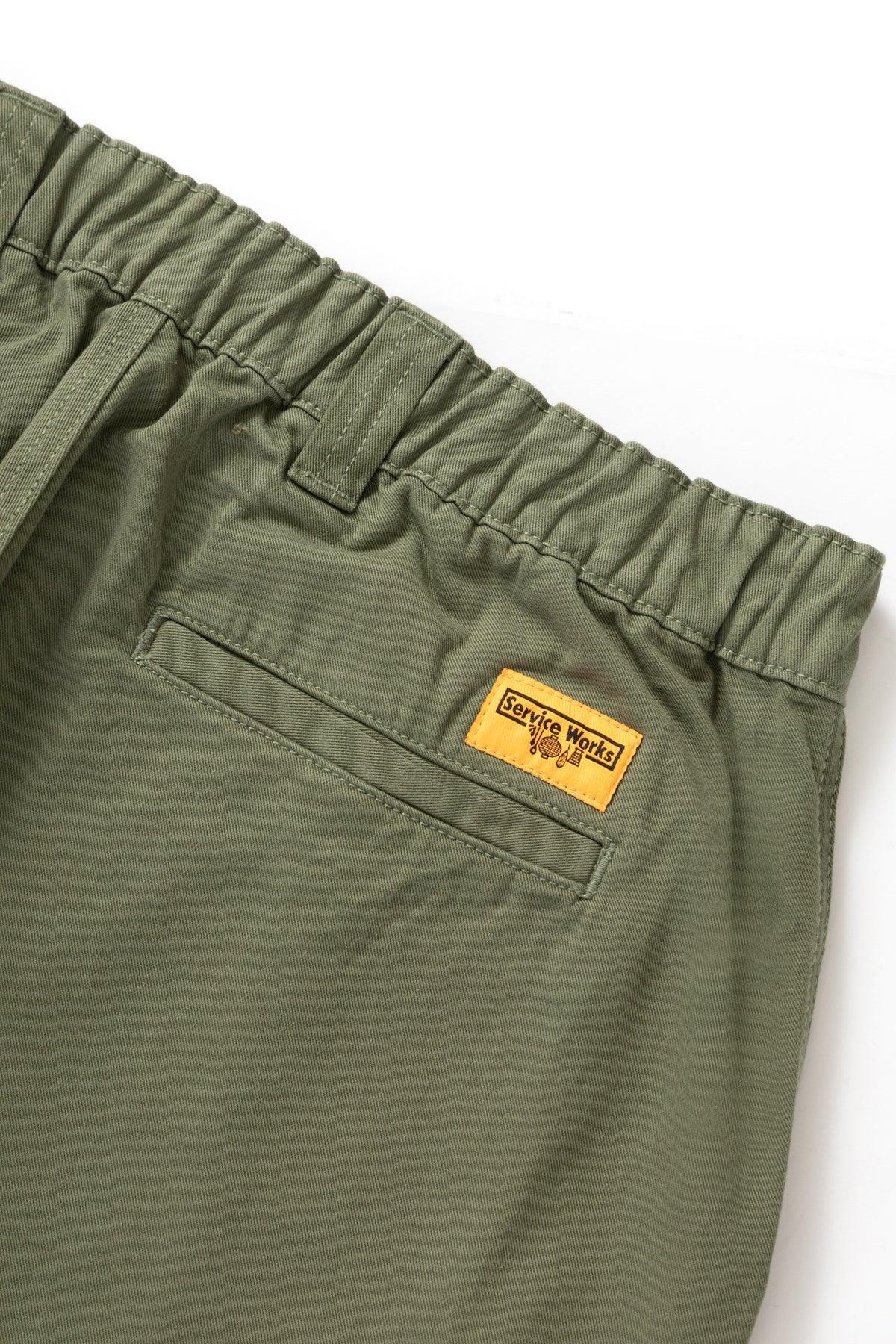 Service Works - Drill Waiters Pant - Olive Product Image