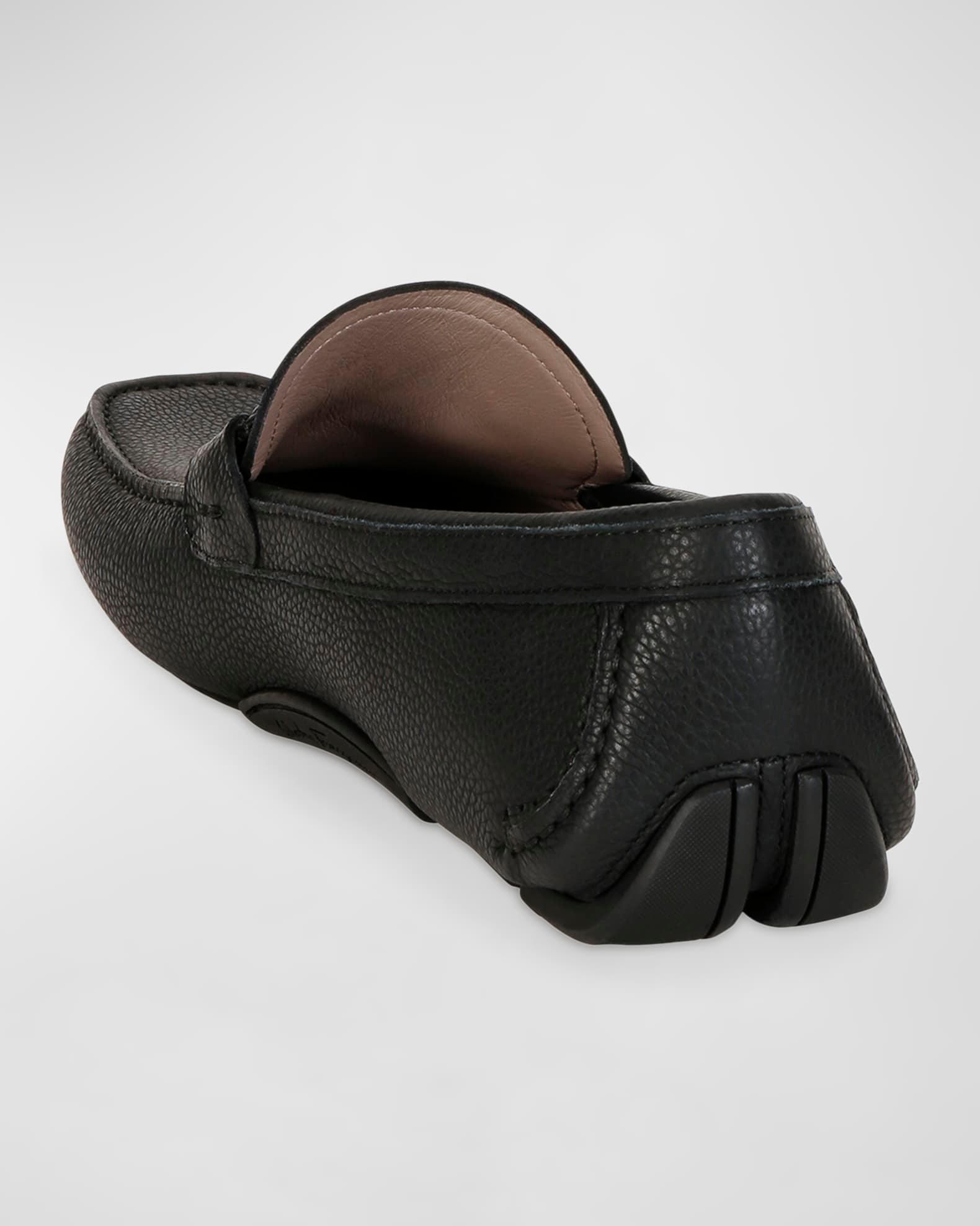 Mens Front 4 Leather Drivers Product Image