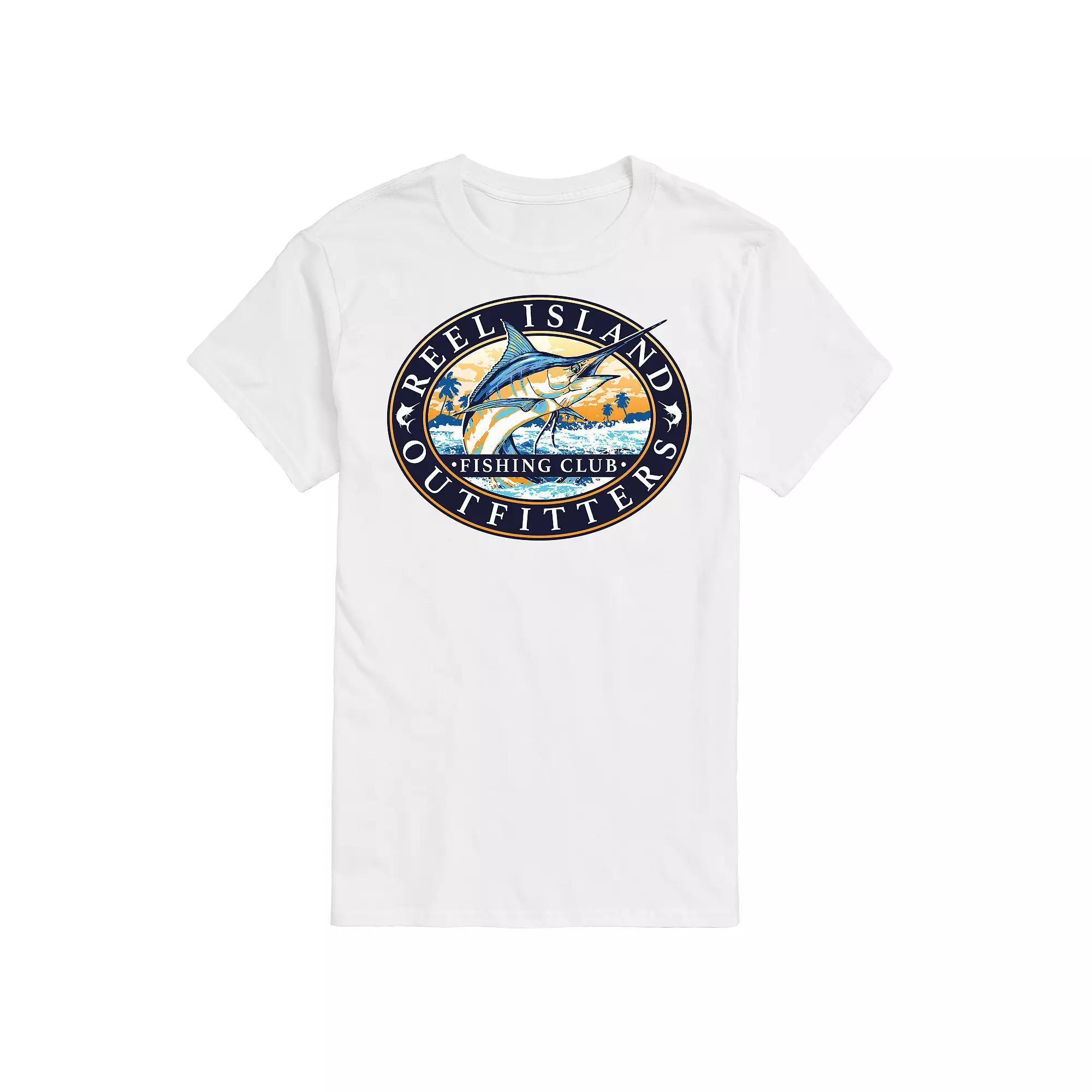 Big & Tall Reel Island Outfitters Tee, Men's,  Product Image