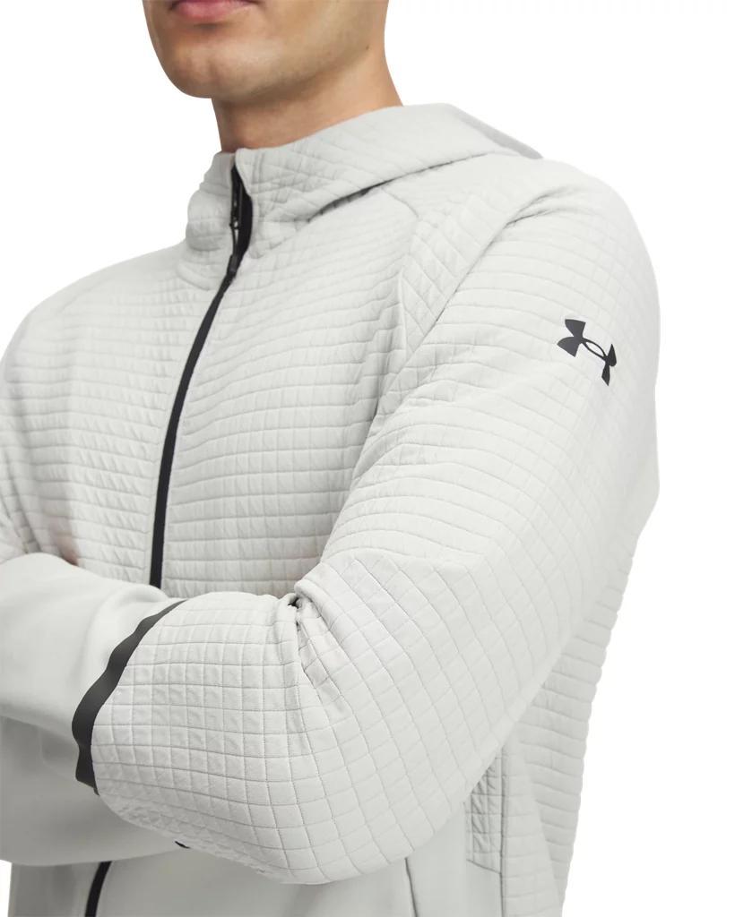 Men's UA Unstoppable Fleece Grid Full-Zip Product Image