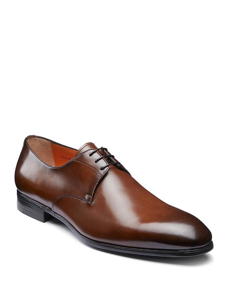 Mens Induct Burnished Leather Derby Shoes Product Image