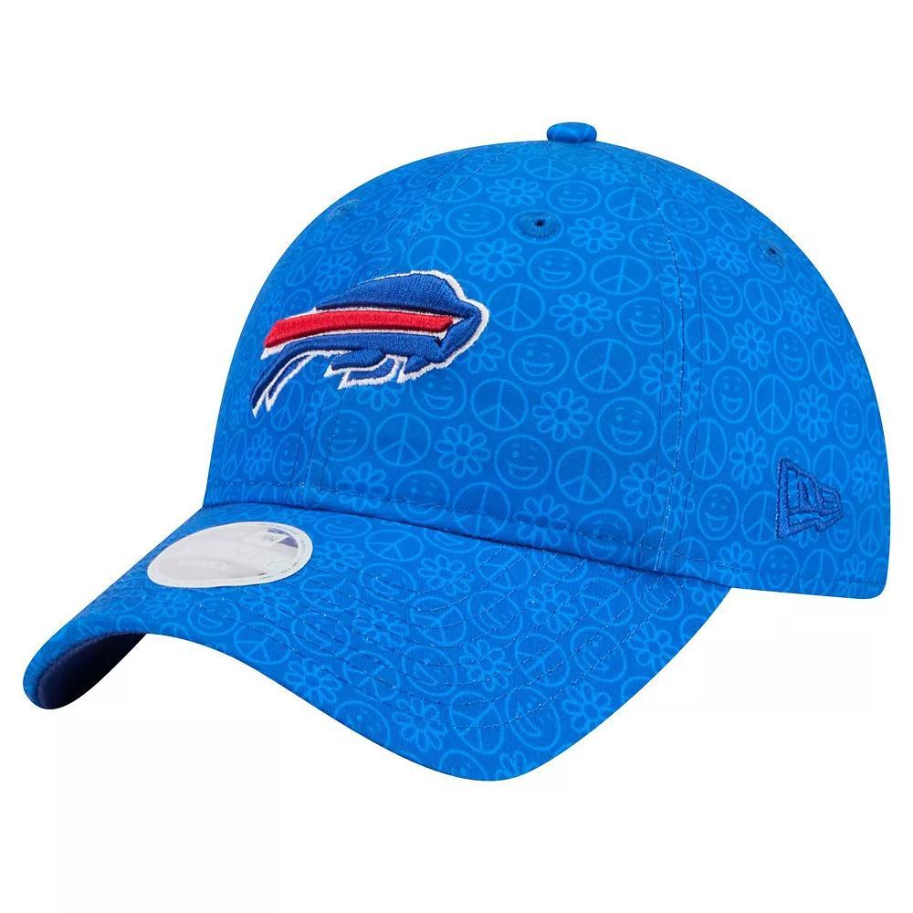 Womens New Era Royal Buffalo Bills Smiley 9TWENTY Adjustable Hat Product Image