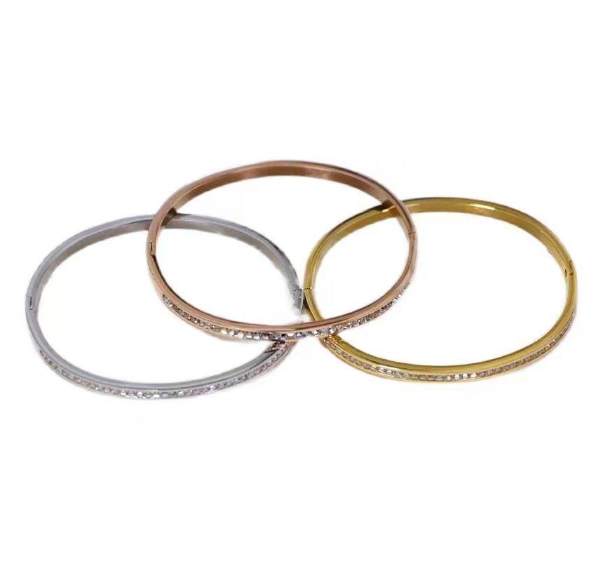 Rhinestone Bangle Product Image