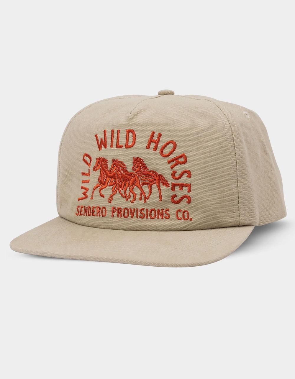 SENDERO PROVISIONS CO. Wild Wild Horses Snapback Hat Product Image