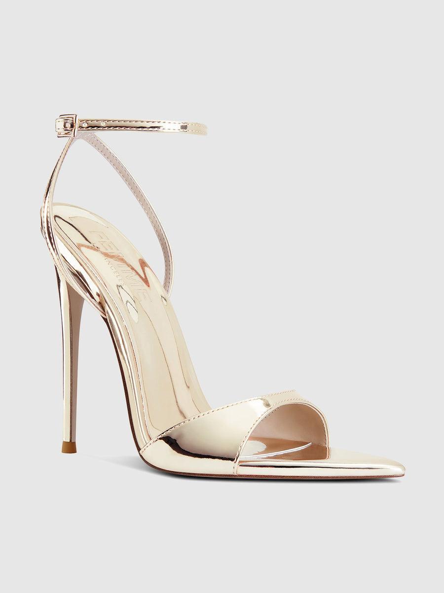 GG Heel - Mirrored Gold Product Image