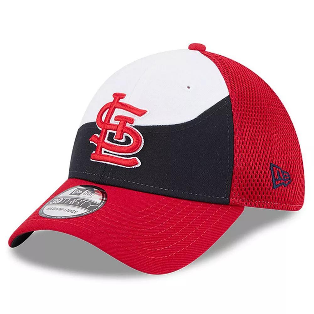 Men's New Era Navy/Red St. Louis Cardinals 2025 Spring Training 39THIRTY Flex Hat,  Product Image