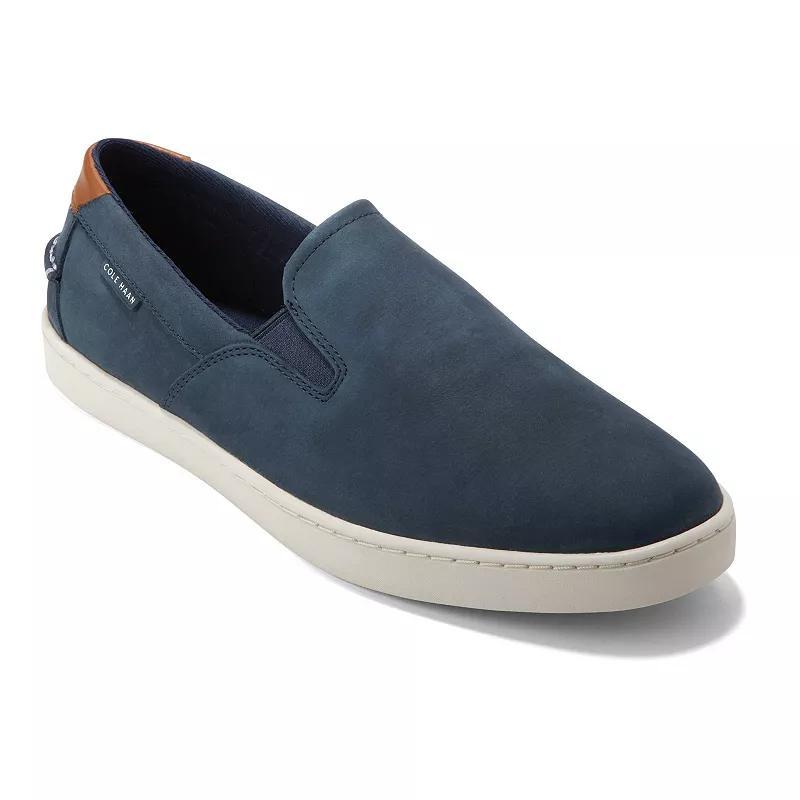 Cole Haan Nantucket Men's Deck Slip-On Shoes, Size: 11.5, Blue Blazer Product Image