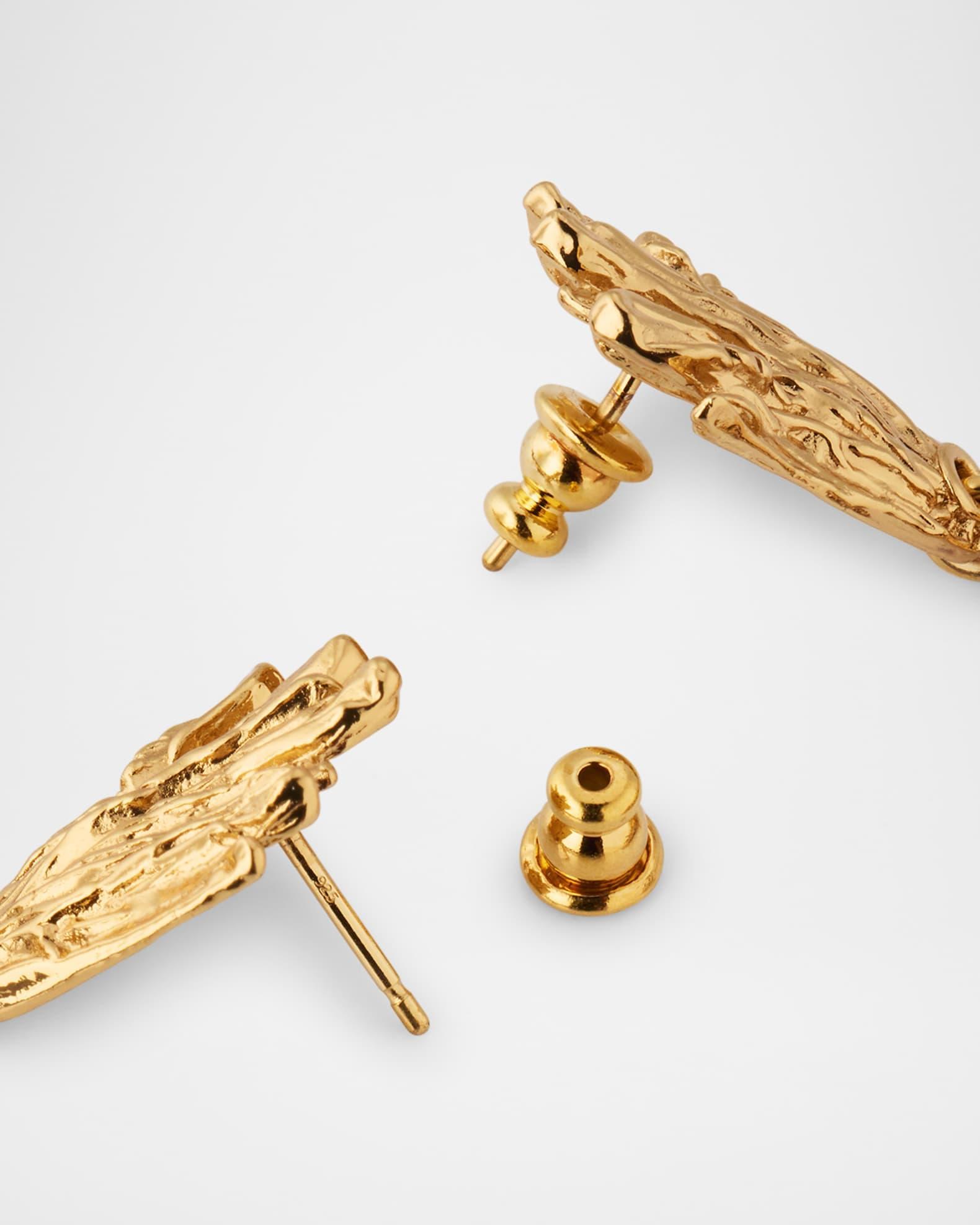 Double Shell Drop Earrings Product Image