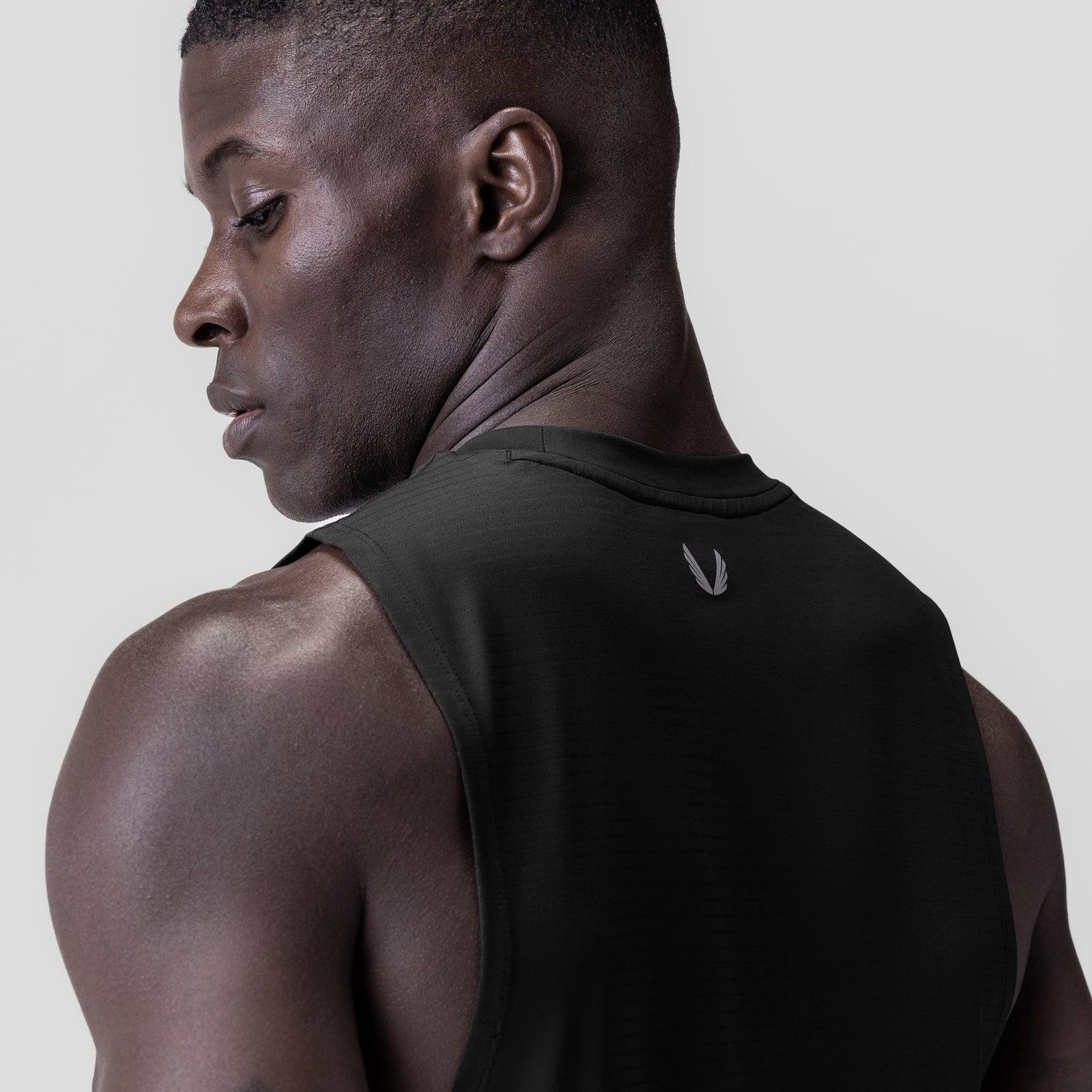 0837. 3D-Lite® 2.0 Lycra® Muscle Tank - Space Grey "RP" Product Image