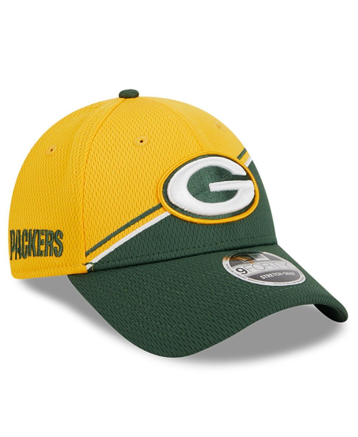 Mens New Era /Green Green Bay Packers 2023 Sideline 9FORTY Adjustable Hat Product Image