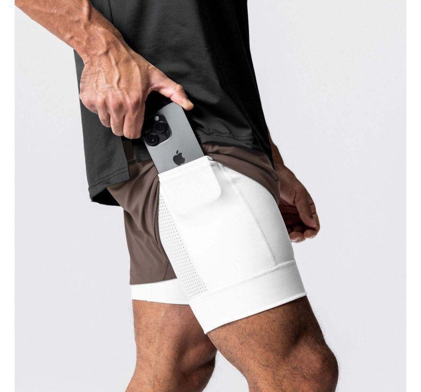 Drawstring Waist Sweat Shorts Product Image