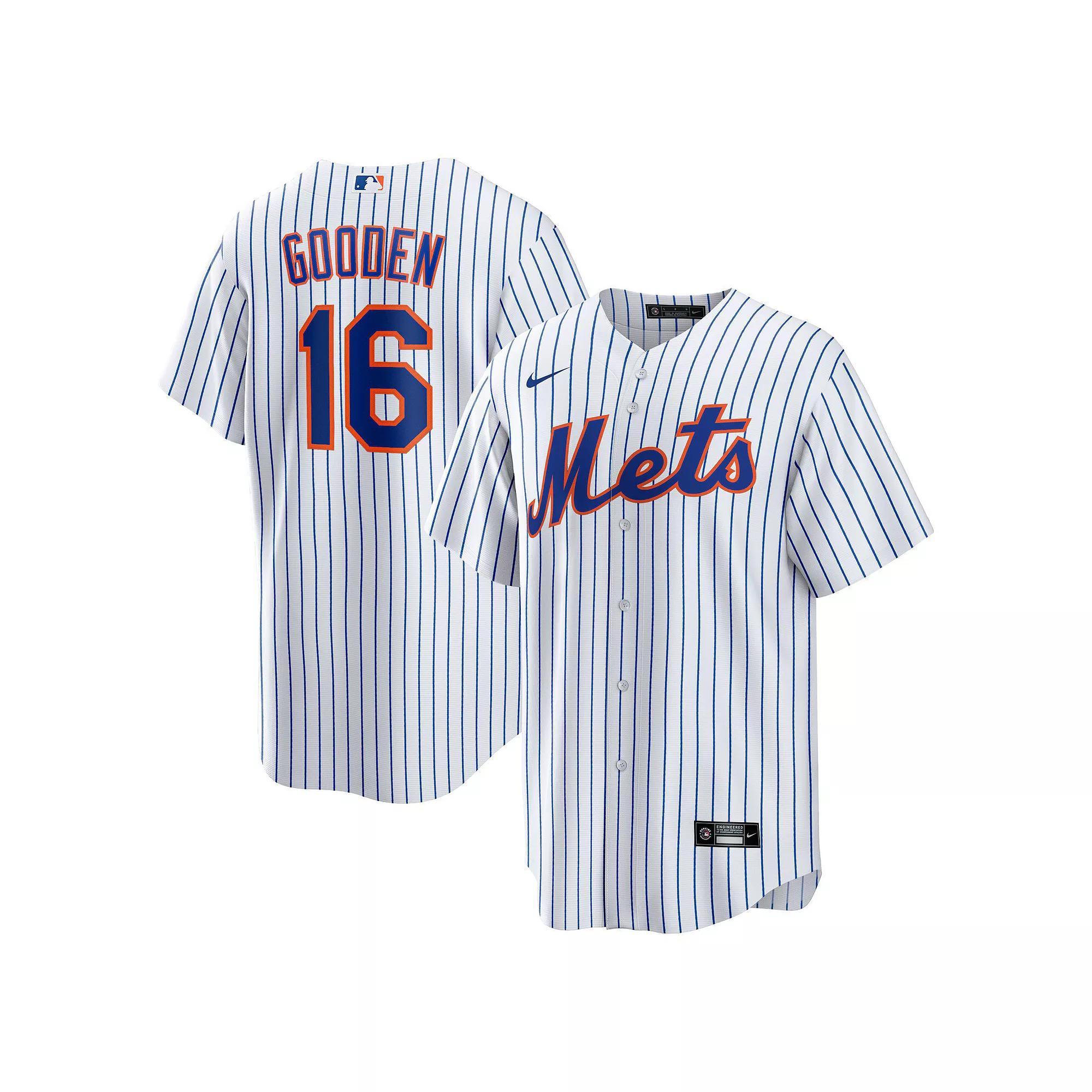 Men's Nike Dwight Gooden White New York Mets Home Replica Player Jersey, Size: XL Product Image