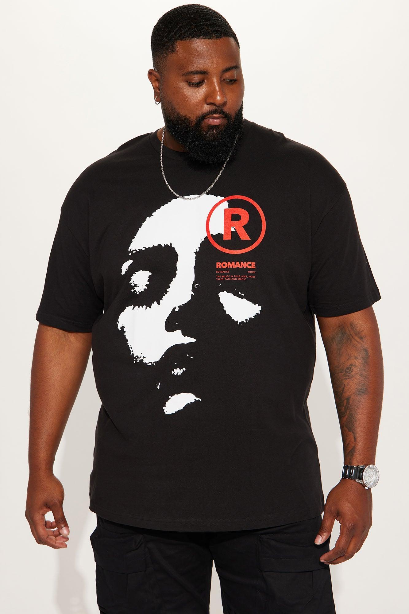 Romance Short Sleeve Tee - Black Product Image