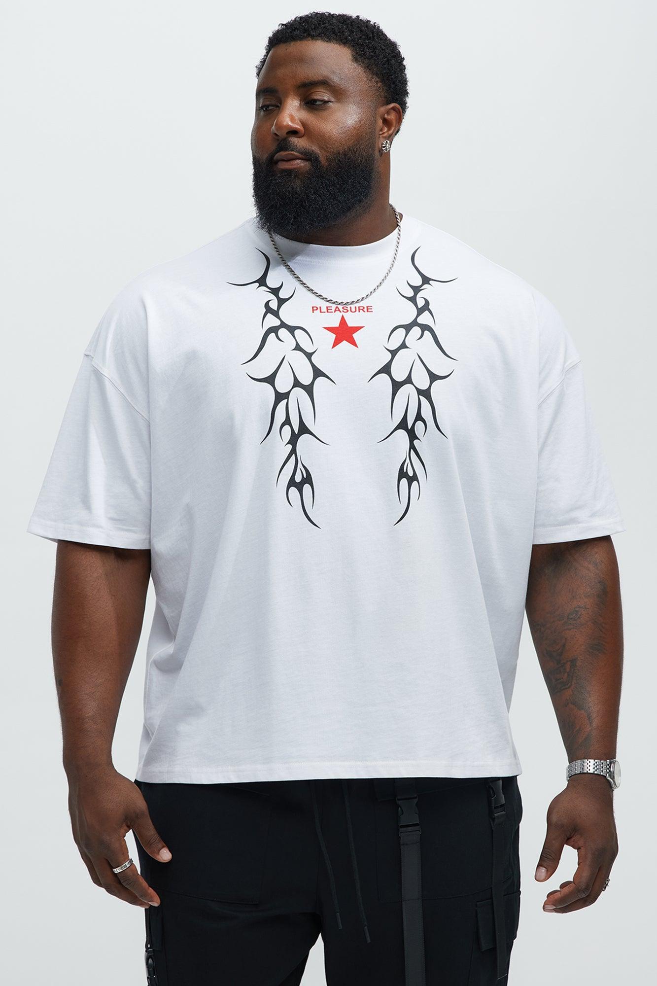 Pleasure Architecture Oversized Short Sleeve Tee - White Product Image