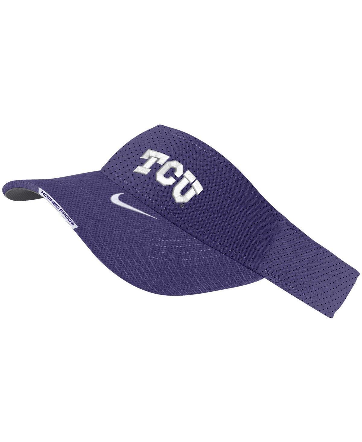 Mens Nike TCU Horned Frogs 2023 Sideline Performance Adjustable Visor Product Image