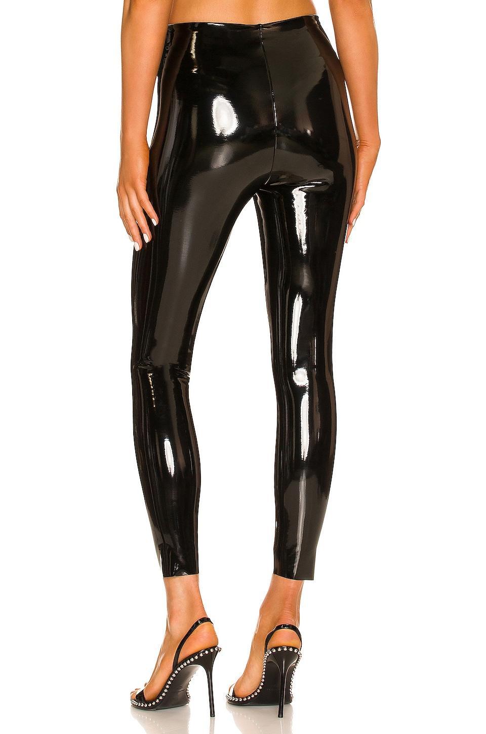 Petite Faux Patent Leather Legging Commando Product Image