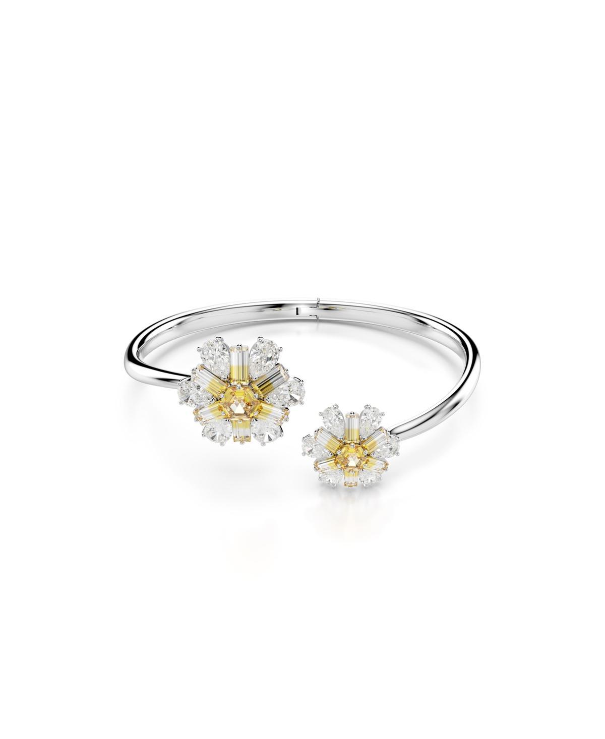 Swarovski Idyllia Flower Bangle Bracelet Product Image