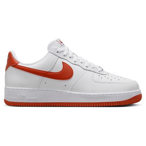 NIKE Mens  Air Force 1 Low '07 In White/red/white Product Image