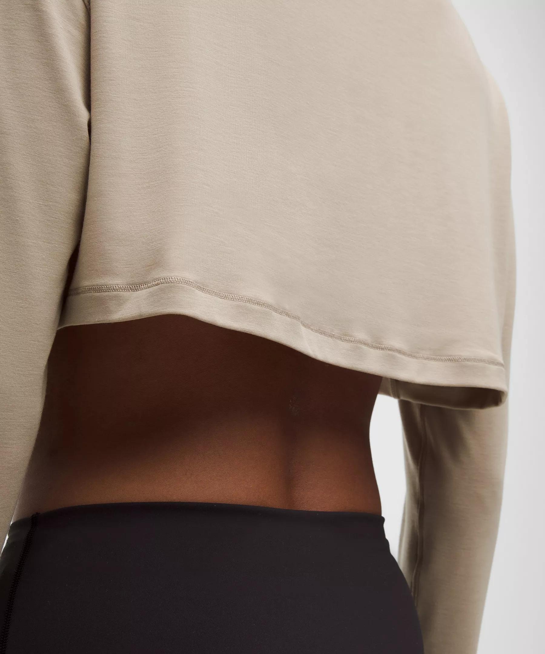 Jersey Training Super-Cropped Long-Sleeve Shirt Product Image