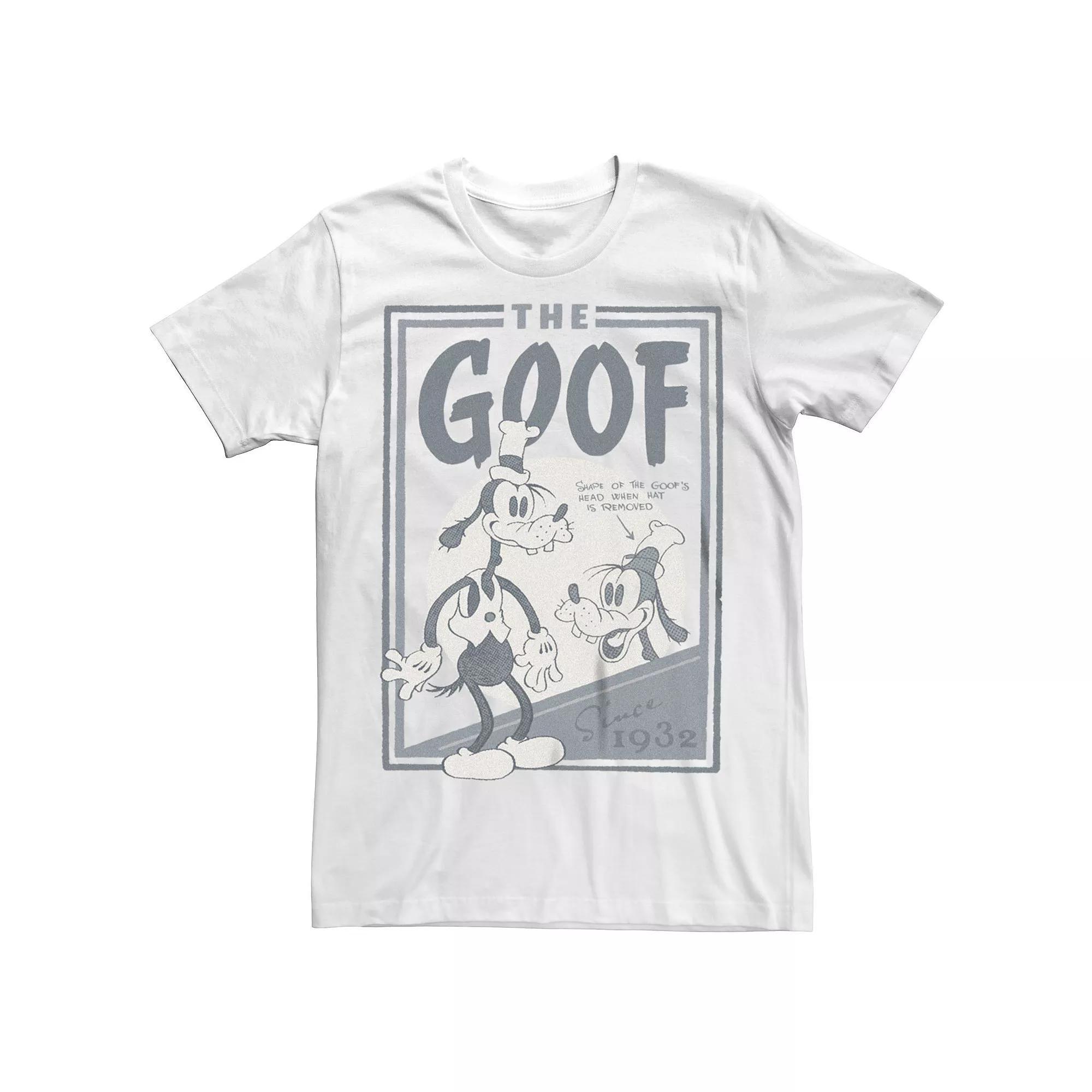 Disney 100 The Goof Since 1932 Stamp Men's Tee,  Product Image