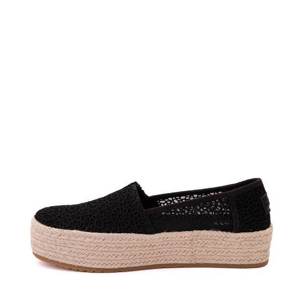 Womens TOMS Valencia Crochet Platform Espadrille Product Image