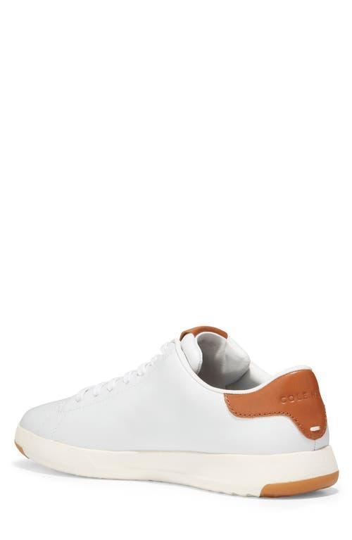 COLE HAAN Grandpro Tennis Sneaker In White/british Tan Product Image