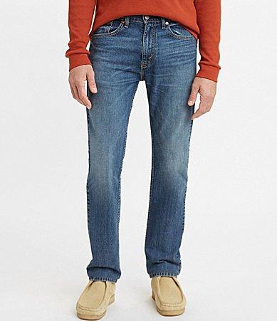 Men's Levi's® 505™ Regular Fit Eco-Ease Stretch Jeans, Size: 40X30, Nail Loop Knot Product Image