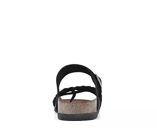 White Mountain Womens Hazy Footbed Sandal Product Image