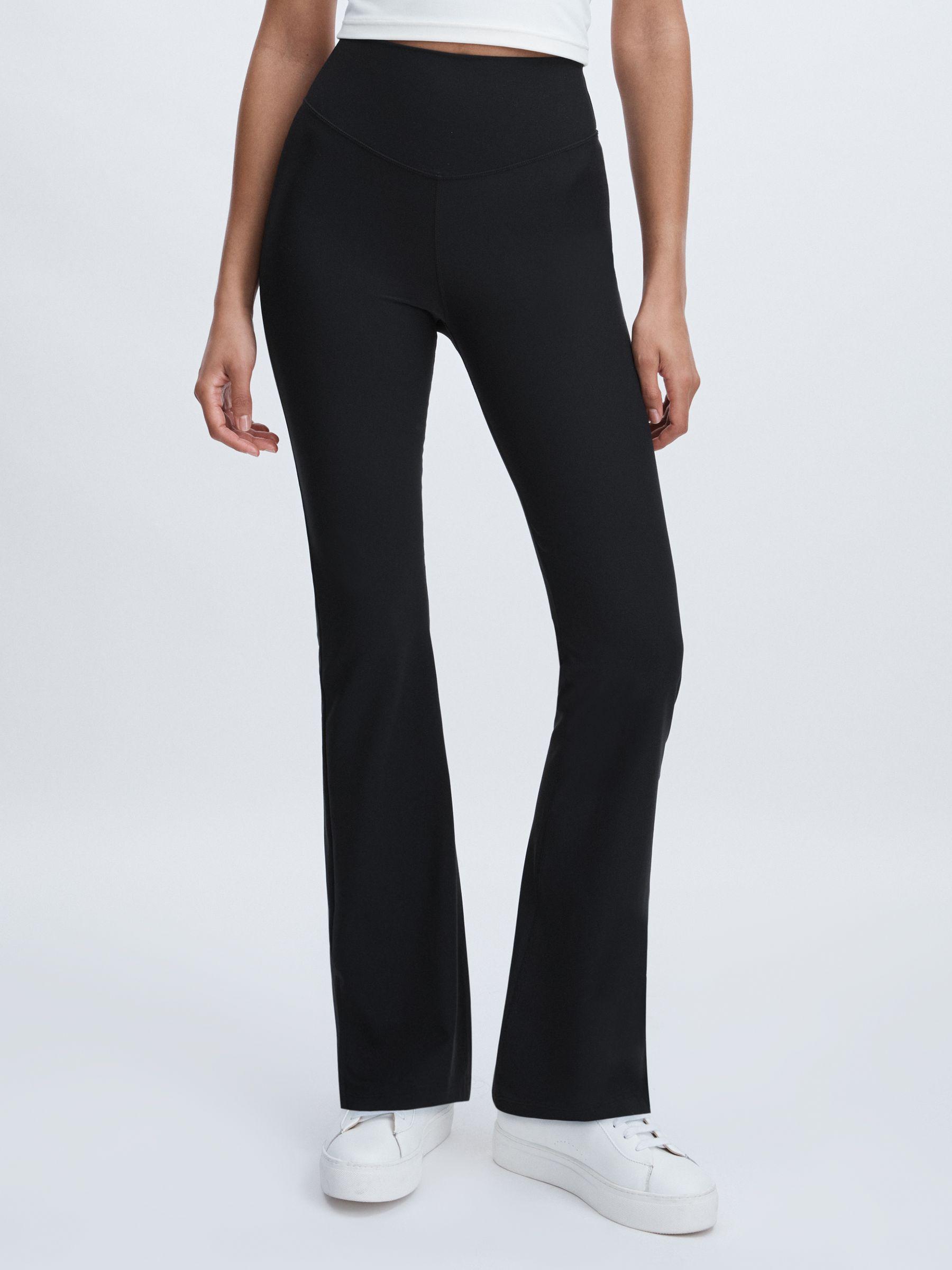 The Upside High Rise Flared Leggings in Black Product Image