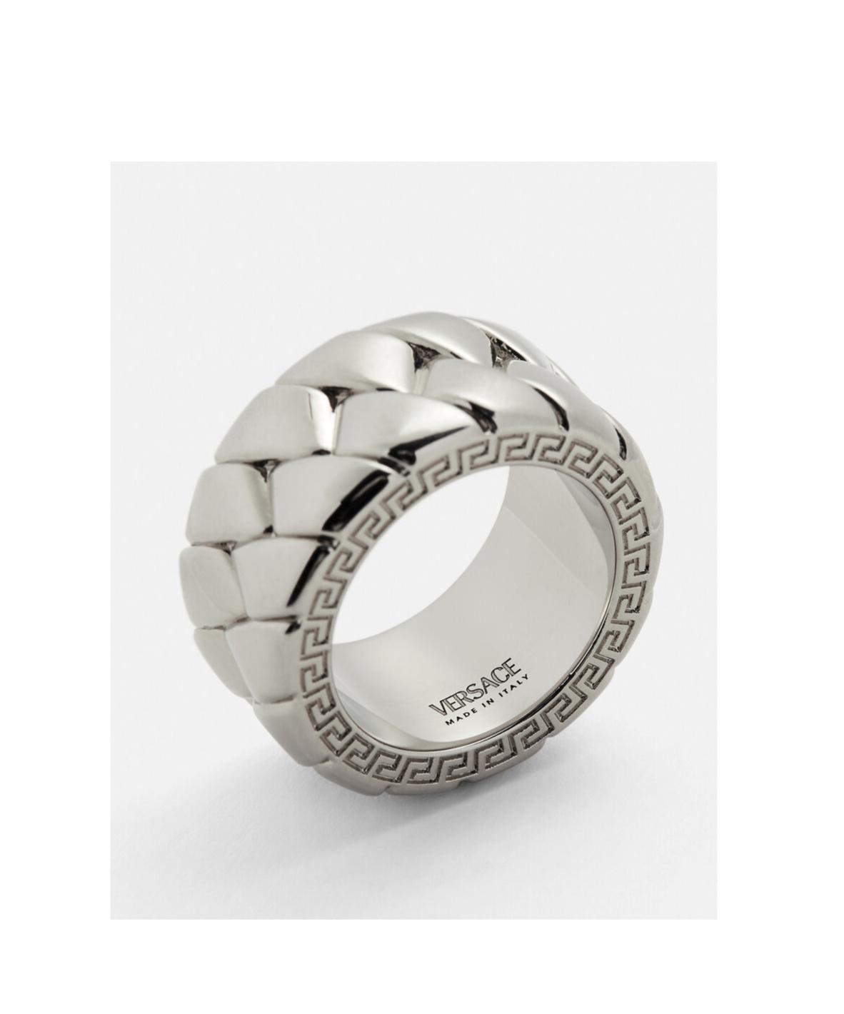 VERSACE Bind Ring In Silver Product Image