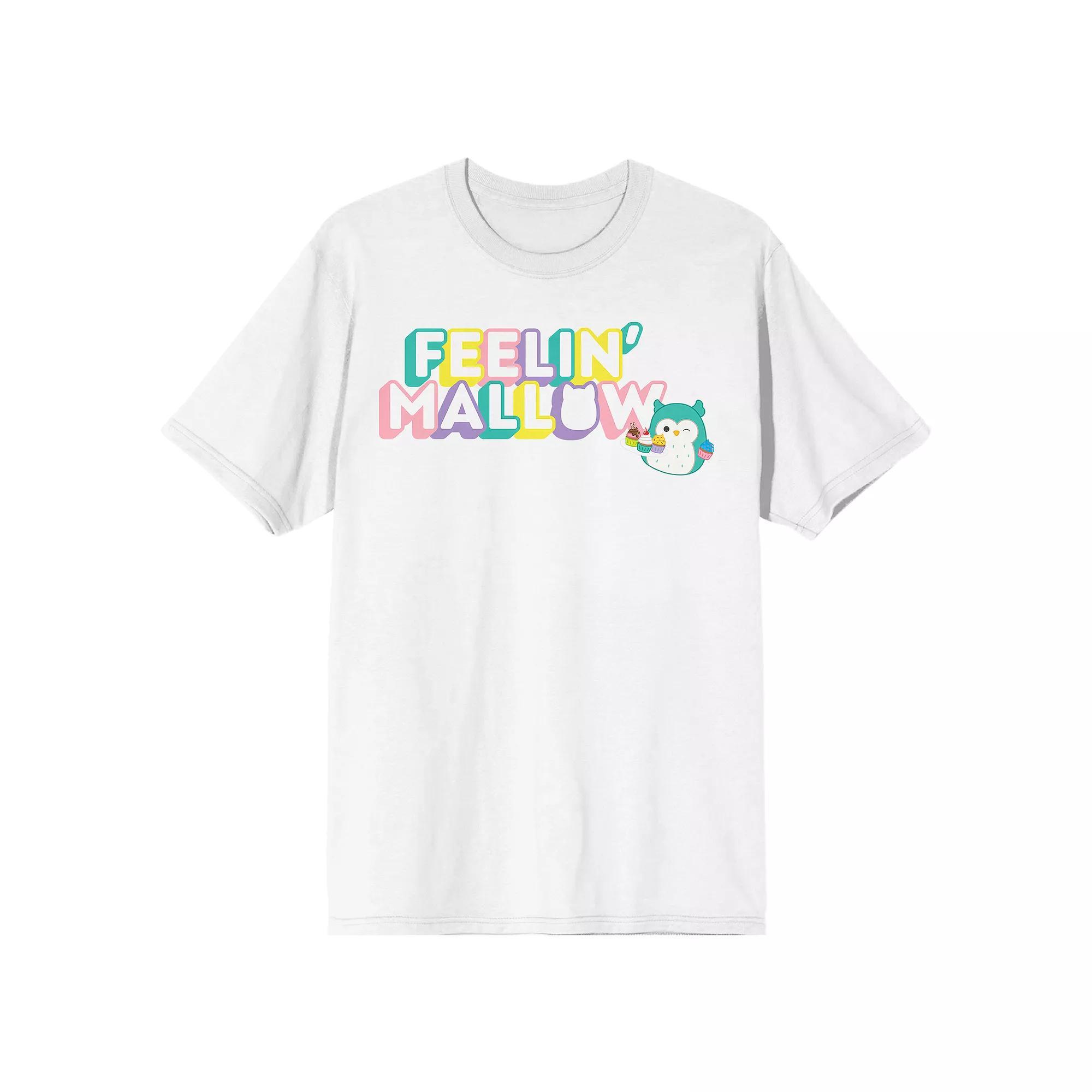 Men's Squishmallows Feelin Mallow Tee, Size: XL, White Product Image