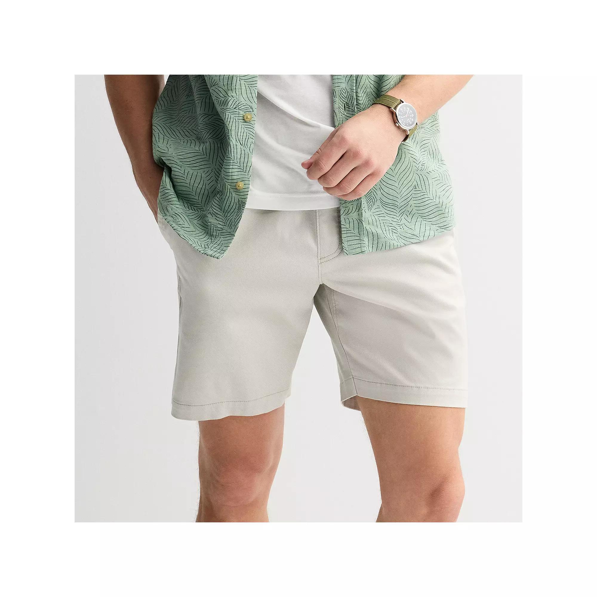 Men's Sonoma Goods For Life® 8-in. Pull-On Shorts, Size: Small 8 INCH, Brown Trap Product Image