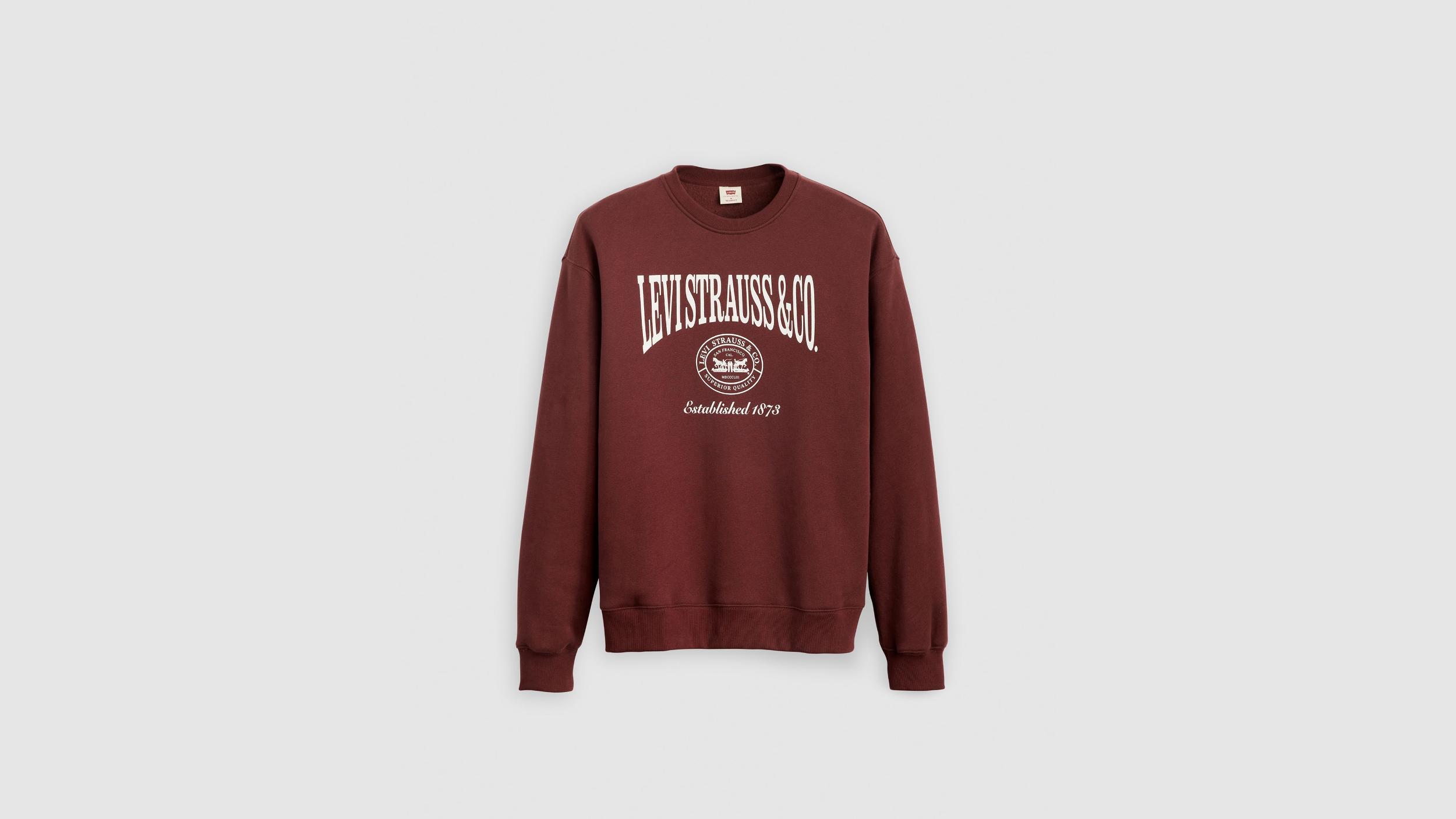 Relaxed Graphic Crewneck Sweatshirt Product Image