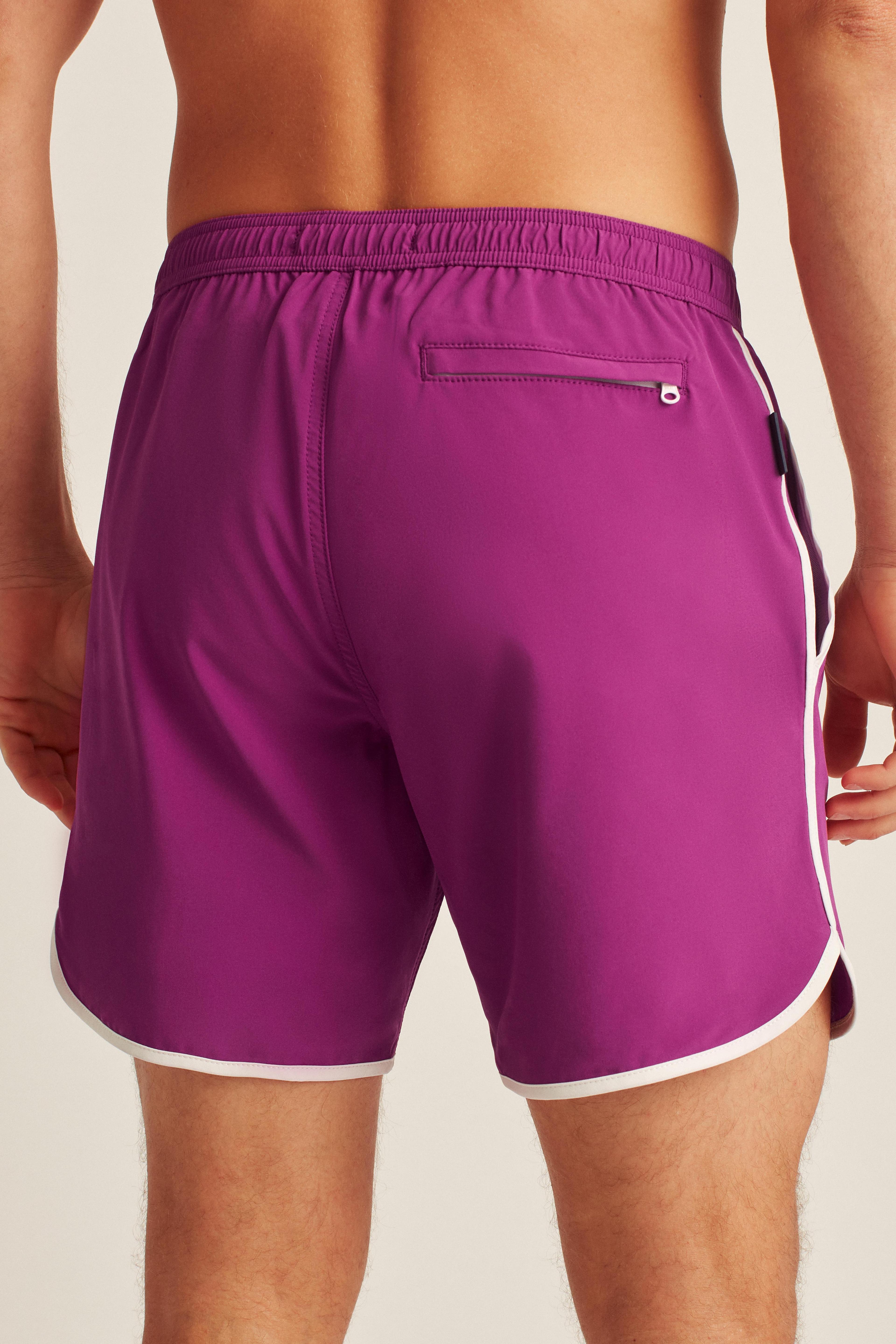 Throwback Swim Trunks Product Image