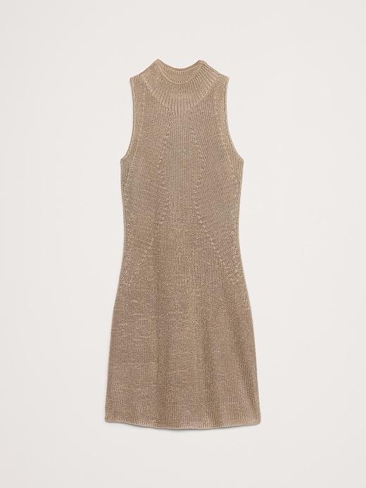 Shimmer Sweater Mini Dress Product Image