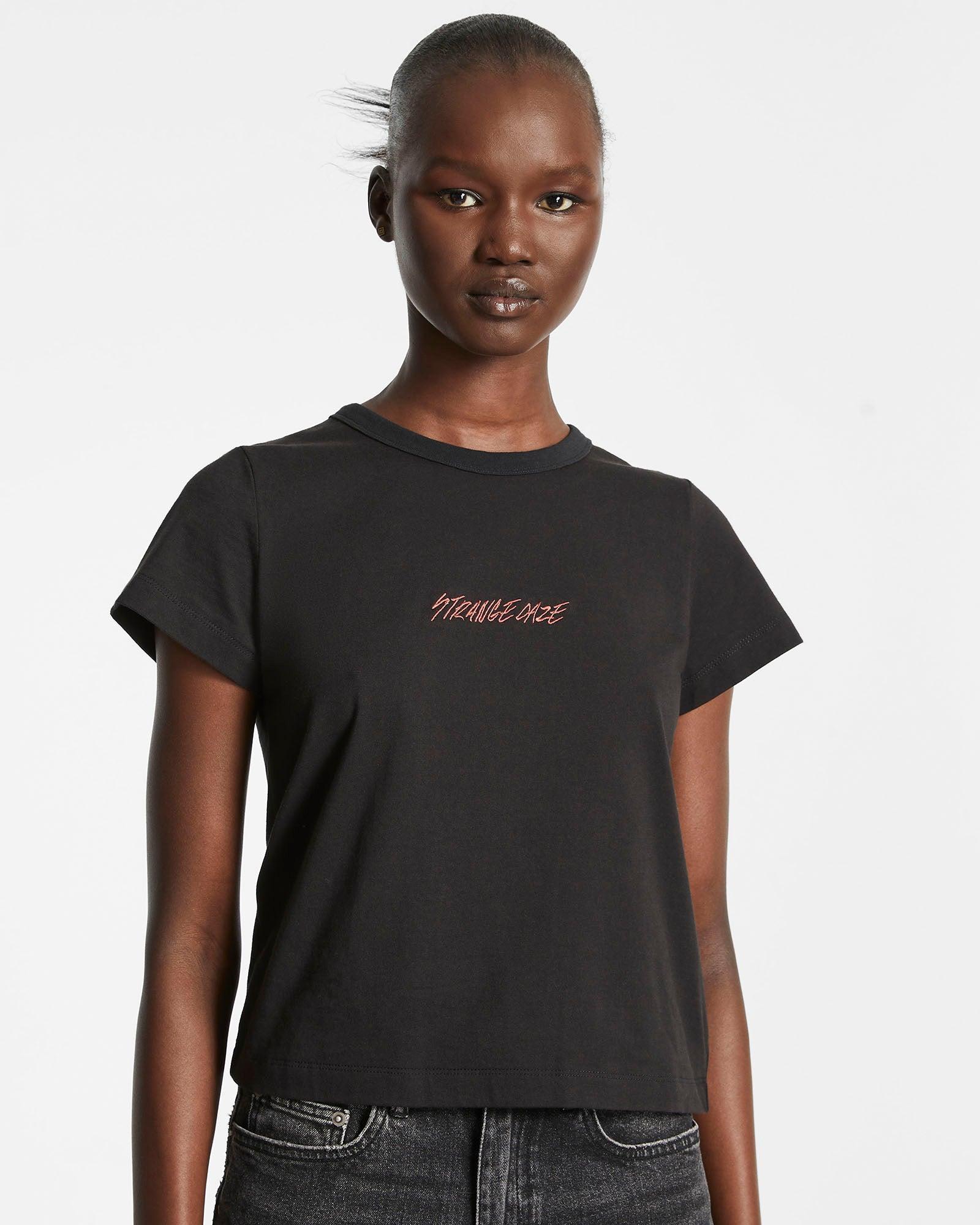 KSUBI DAZE MINI SS TEE JET BLACK Female Product Image