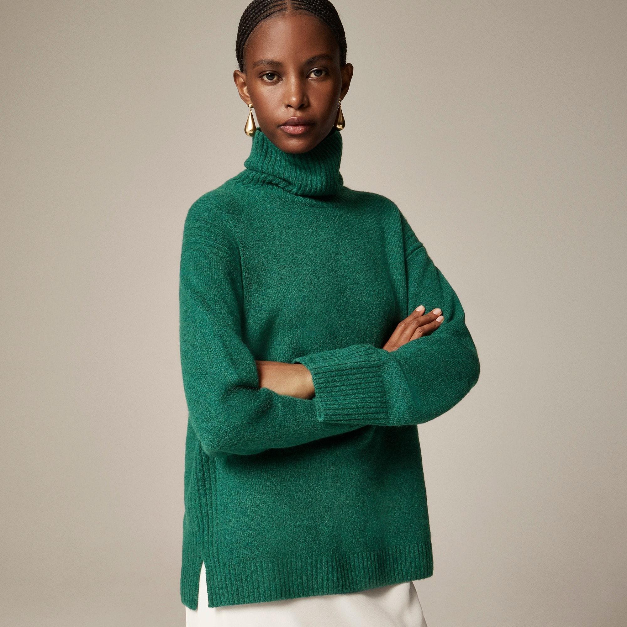 Turtleneck sweater in Supersoft yarn Product Image