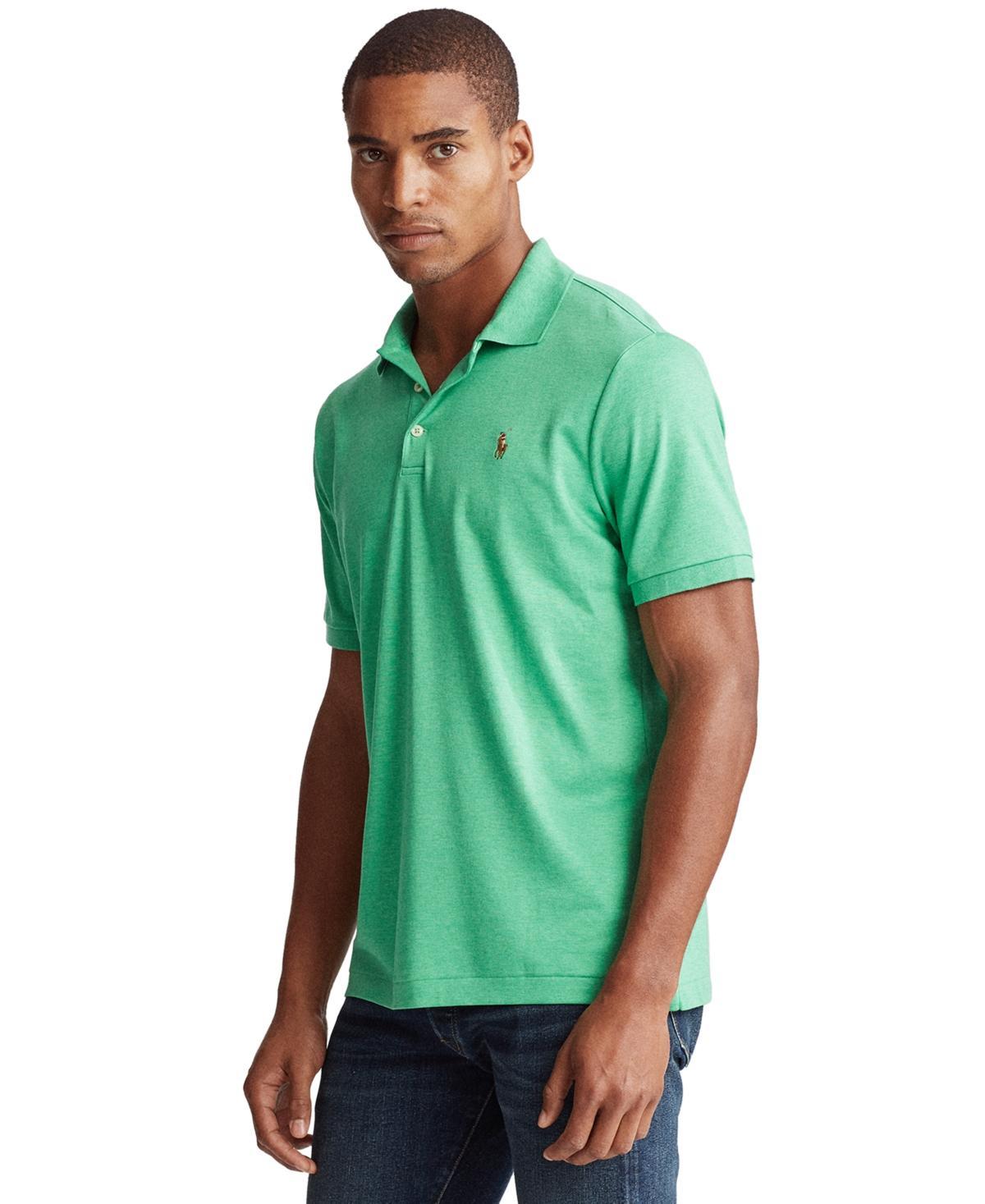 Polo Ralph Lauren Classic Fit Multicolored Pony Soft Cotton Polo Shirt Product Image