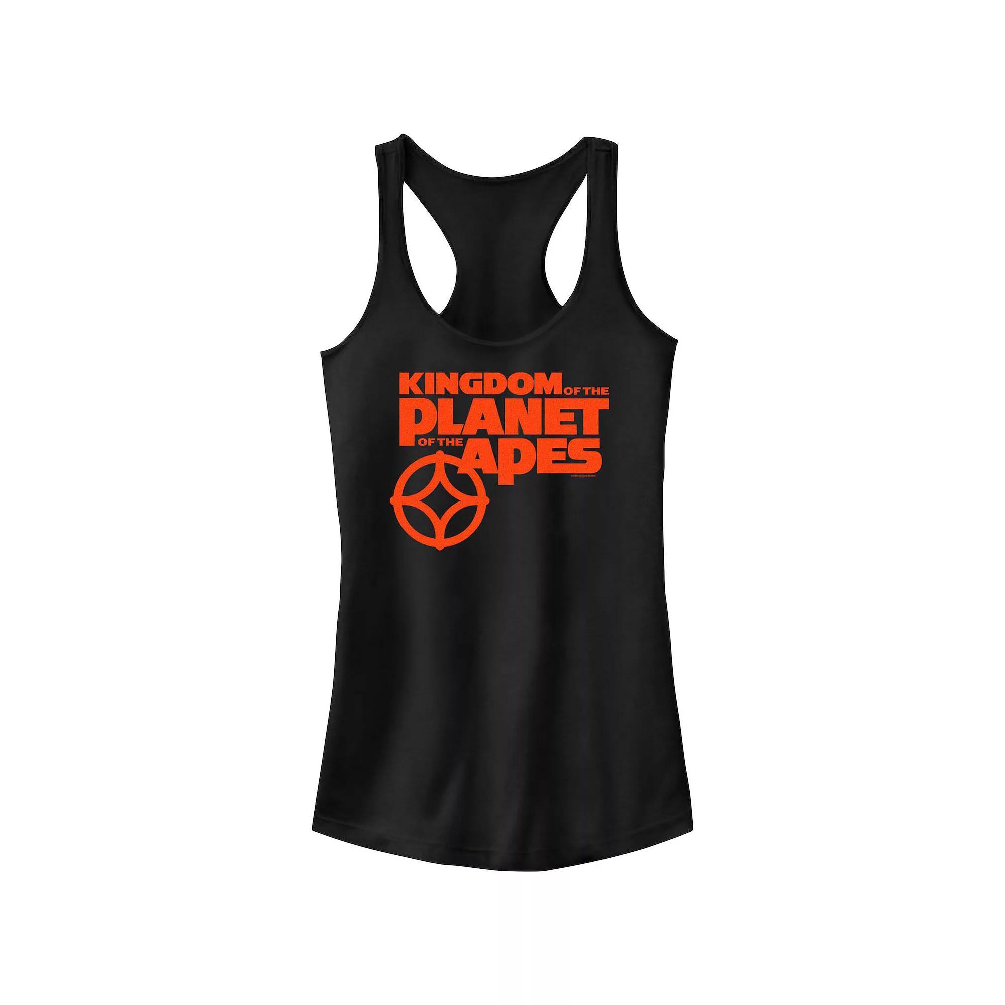 Juniors' Mean Girls On Wednesdays We Wear Pink Graphic Racerback Tank Top, Girl's,  Product Image