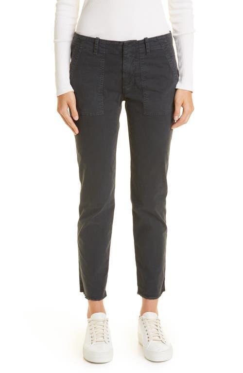 Jenna Cropped Raw-Edge Pants Product Image