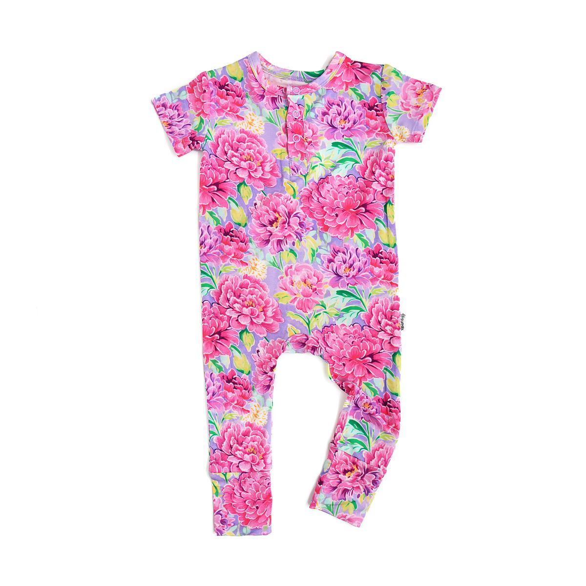 Delilah Henley Romper Product Image